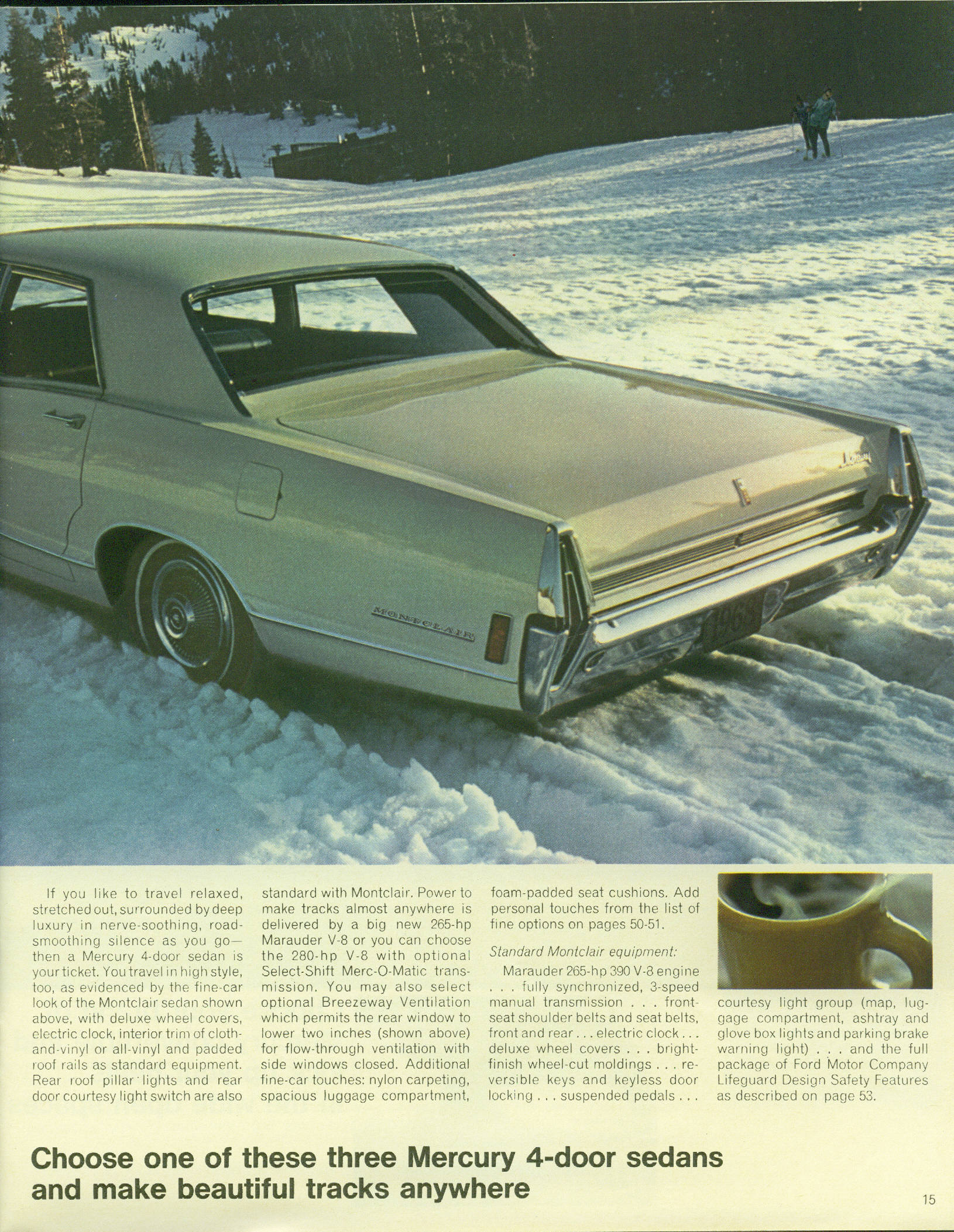 1968 Mercury Brochure Page 6